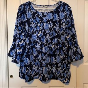 Croft & Barrow Floral Blouse